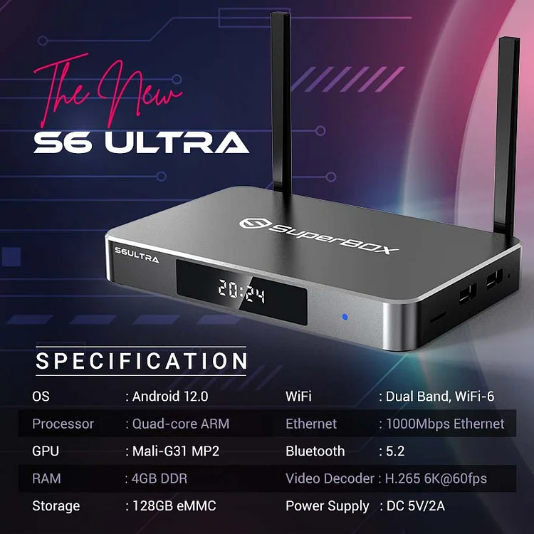 SUPERBOX S6 ULTRA