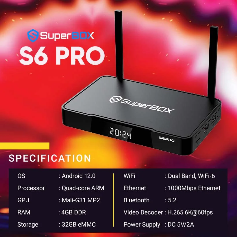 SUPERBOX S6 PRO