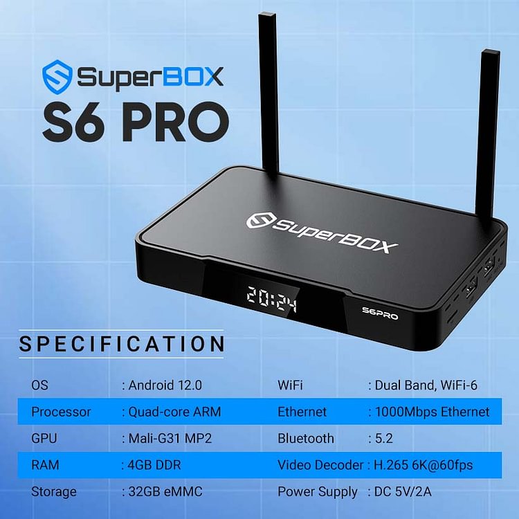 SUPERBOX S6 PRO